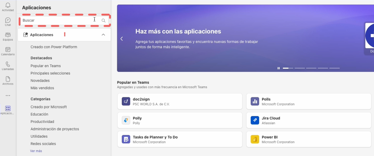 Cómo integrar aplicaciones en Microsoft Teams 